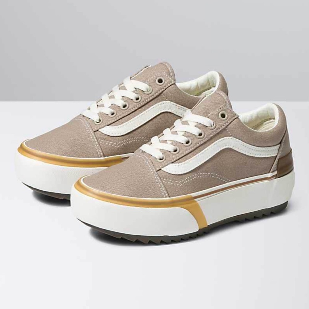 Vans old school platform shoes